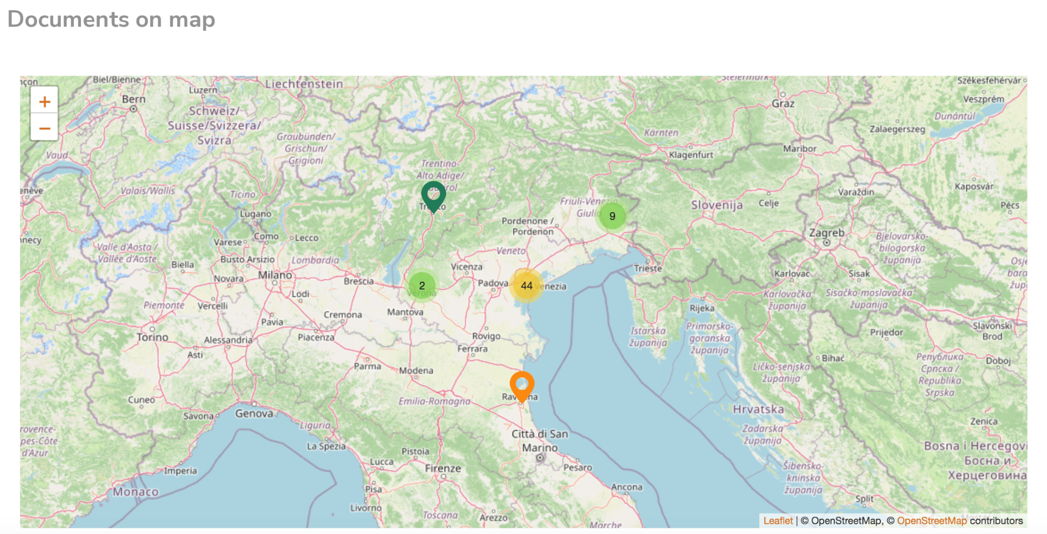 Current ISLAMit mapping of museums, collections, archaeological sites and ceramic basins
